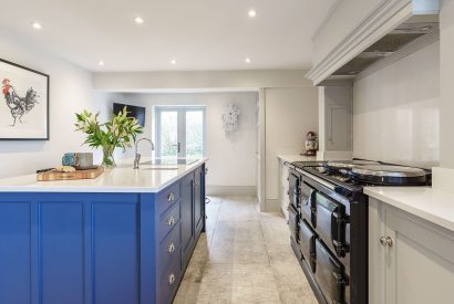 The kitchen at Pen y Bryn, Abersoch