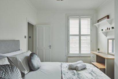 A bedroom at Hollie Cottage, Lancashire