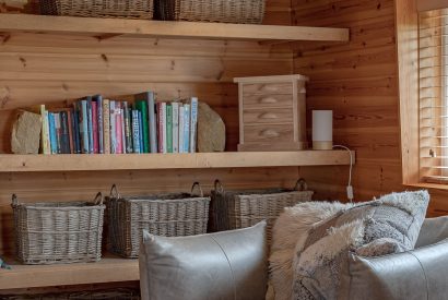 An armchair at Fell Lodge, Lancashire 