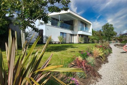 The garden at The Moorings, Cornwall