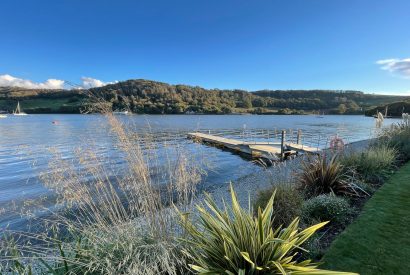 The view at at The Moorings, Cornwall