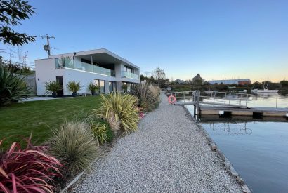 The garden at The Moorings, Cornwall