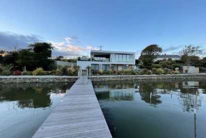 The garden at The Moorings, Cornwall