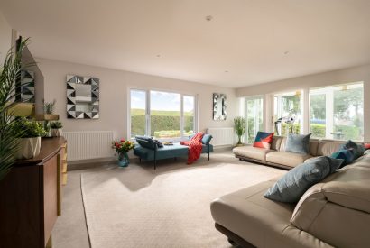 The sitting room at Sunset Cottage, Kent