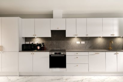 The kitchen at Paisley Cottage, Kent