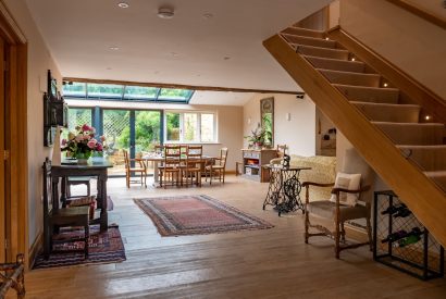 The living space at Cotswold Retreat, Cotswolds