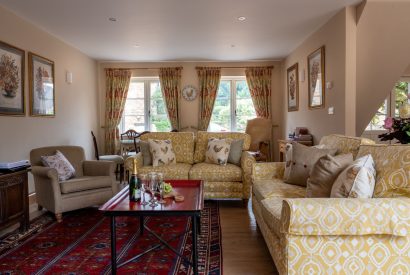 The sitting room at Cotswold Retreat, Cotswolds