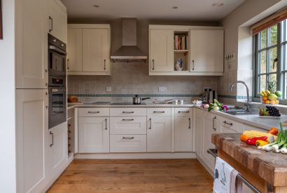 The kitchen at Cotswold Retreat, Cotswolds