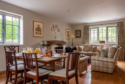 A dining area at Cotswold Retreat, Cotswolds