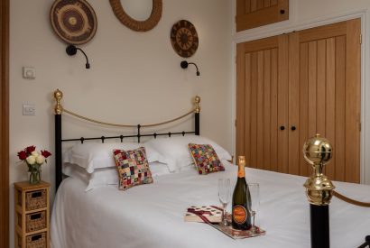 A double bedroom at Cotswold Retreat, Cotswolds