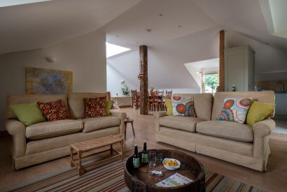 A sitting area at Cotswold Retreat, Cotswolds