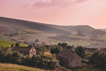 Stunning views at Rye Top Farm, Uppermill, Peak District