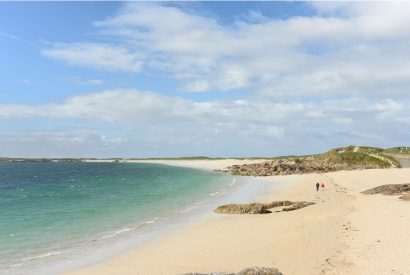 The beach near Map Maker's Cottage, Roundstone, Galway