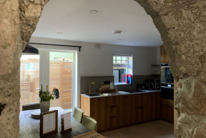 The kitchen at Weaver's Cottage, Roundstone, Galway