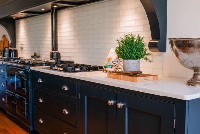 The kitchen at Meadfoot Manor, Torquay, Devon