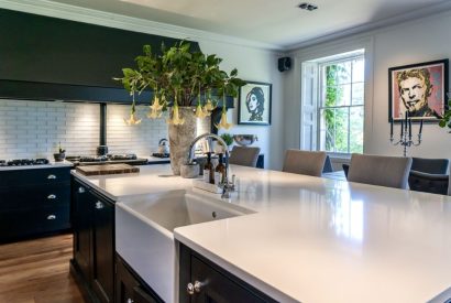 The kitchen at Meadfoot Manor, Torquay, Devon