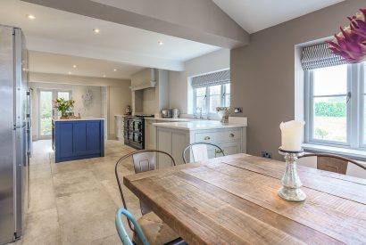 The kitchen at Pen y Bryn, Abersoch