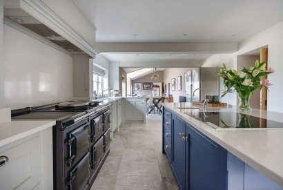 The kitchen at Pen y Bryn, Abersoch