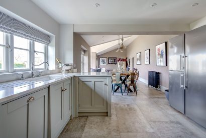 The kitchen at Pen y Bryn, Abersoch