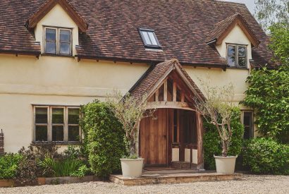 The exterior of Apple Tree Cottage, Cotswolds