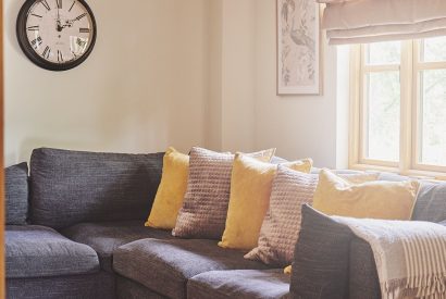 The living room at Apple Tree Cottage, Cotswolds