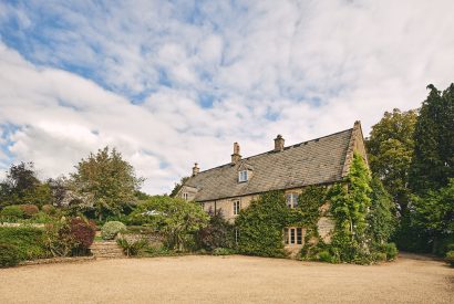 The exterior of Withington Grange, Cotswolds 