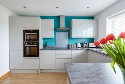 The kitchen at Ty Llewelyn, Llyn Peninsula