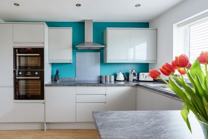 The kitchen at Ty Llewelyn, Llyn Peninsula