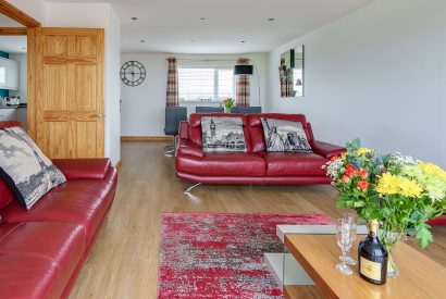 The lounge at Ty Llewelyn, Llyn Peninsula