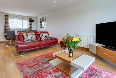 The lounge at Ty Llewelyn, Llyn Peninsula