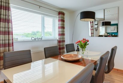 The dining room at Ty Llewelyn, Llyn Peninsula