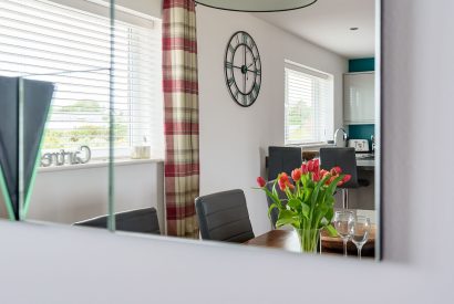 The dining room at Ty Llewelyn, Llyn Peninsula