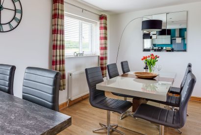 The dining room at Ty Llewelyn, Llyn Peninsula