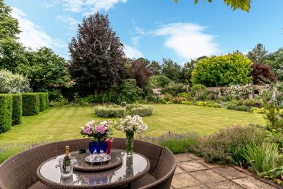 The gardens at Hockham Grange, Norfolk Coast