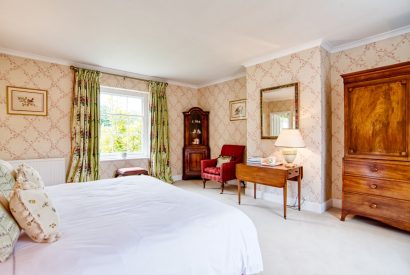 A double bedroom at Hockham Grange, Norfolk Coast