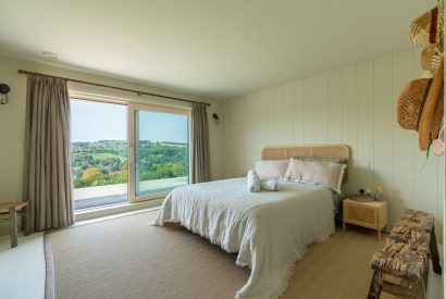 A double bedroom at Winston Manor, Cotswolds