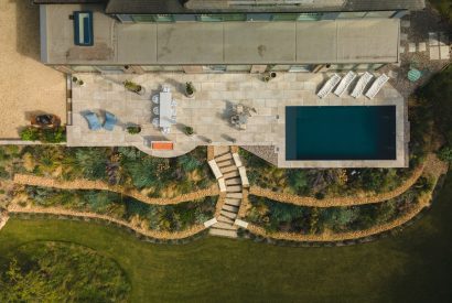 The pool at Winston Manor, Cotswolds