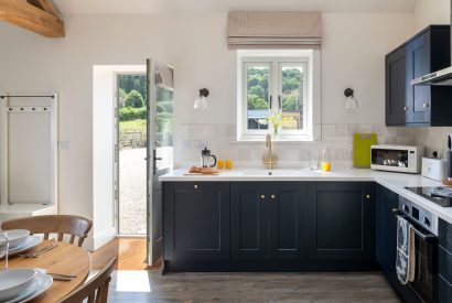 The kitchen at Bix Cottage, Chiltern Hills