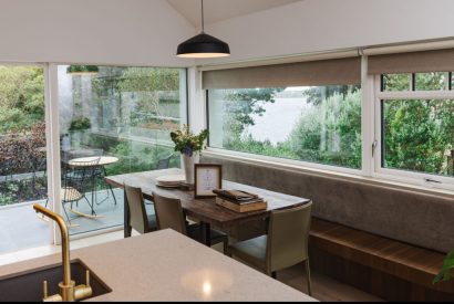 The dining area at Map Maker's Cottage, Roundstone, Galway