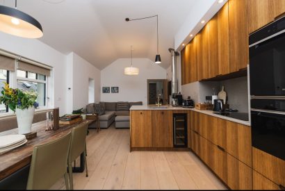 The kitchen at Map Maker's Cottage, Roundstone, Galway