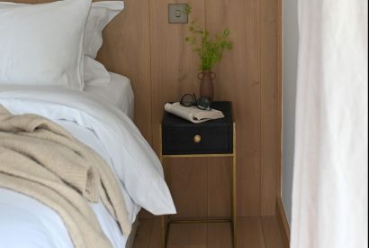 A bedroom at Map Maker's Cottage, Roundstone, Galway