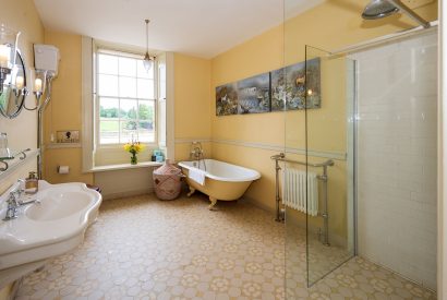 The bathroom at Lady Emily's Flat, Yorkshire Dales