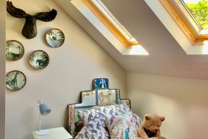 The children's bedroom at Ocean Beach House, Devon