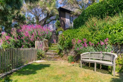 The garden at Ocean Beach House, Devon