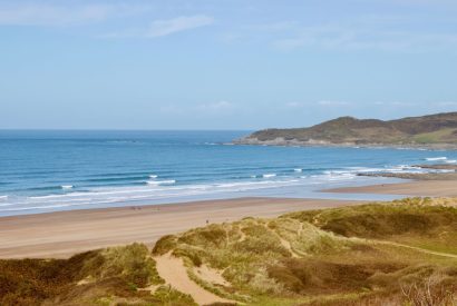 The beach near Ocean Beach House, Devon