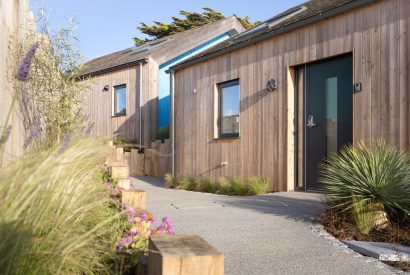 The entrance at The Shack, Cornwall