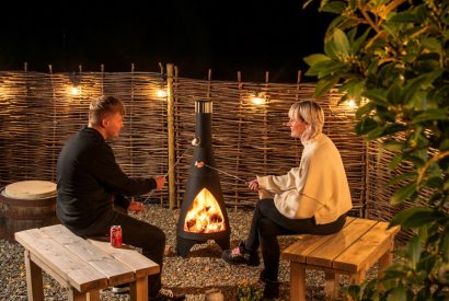 The outdoor space at The Shepherd's Retreat, Worcestershire