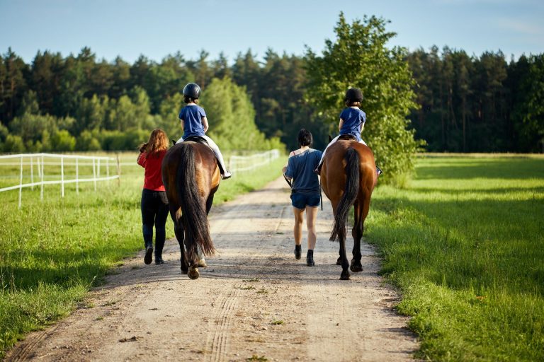 Horse riding