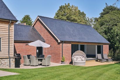 The exterior of The Byre, Welsh Borders