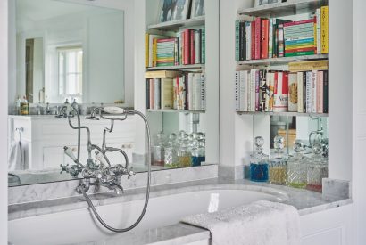 A bathroom at America Farm, Oxfordshire